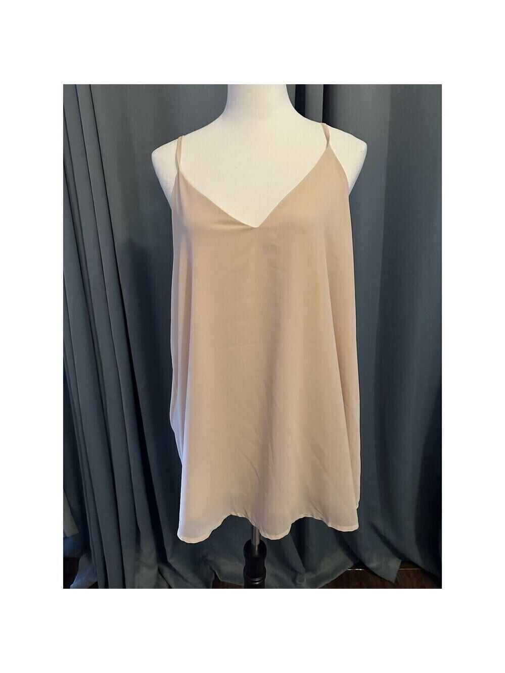 SOTEER Size XXL Women’s Beige Light Weight Camisole  Top
